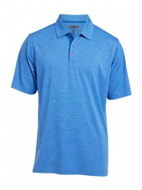 Pebble Beach Blue - Classic Short Sleeve Polo - Men’s Medium.
